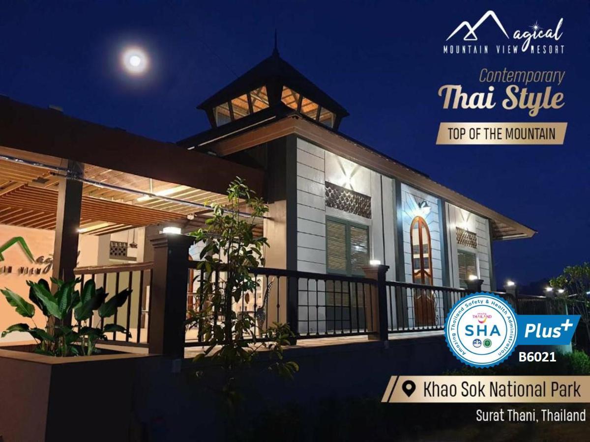 Magical Mountain View Resort Khao Sok National Park Esterno foto